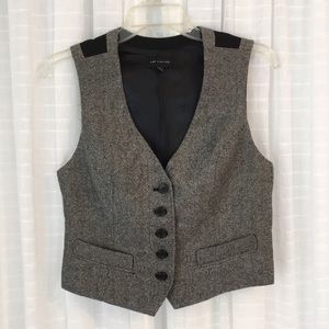 🛍 shop closing 12-31 🛍 Wool herringbone vest